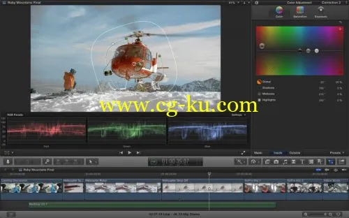 Final Cut Pro X 10.1.1 + Motion 5.1 + Compressor 4.1.1 (Mac OSX)的图片1