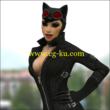 Catwoman for Cinema 4D的图片1