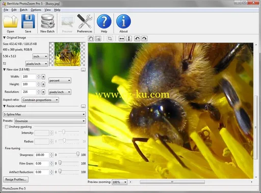 Benvista PhotoZoom Pro 5.1.2 Multilingual Portable的图片1