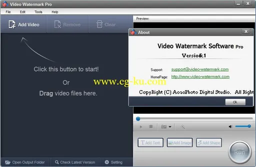 Watermark Software Video Watermark Pro 5.1的图片2