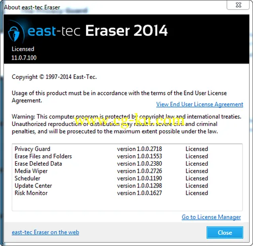 East-Tec Eraser 2014 11.1.5.100的图片2