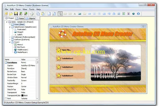 AutoRun CD Menu Creator 1.0.0.620的图片1