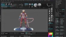 Creating a Hard Surface Sci-Fi Ninja in ZBrush的图片2