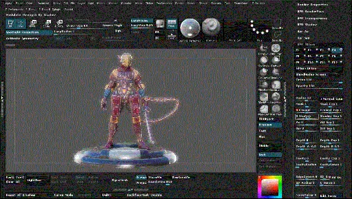 Creating a Hard Surface Sci-Fi Ninja in ZBrush的图片3