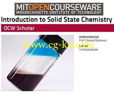 MITOPENCOURSEWARE – Introduction to Solid State Chemistry的图片1