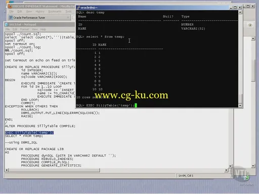 VTC – Intermediate Oracle 11g (2013)的图片3