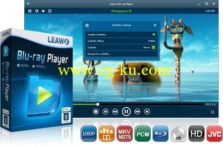 Leawo Blu-ray Player 1.2.0.11 蓝光播放器的图片1