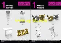 Accent 3D Models Collection Vol.1 White Diva的图片4