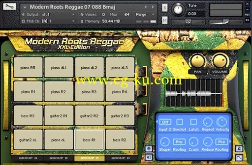 VIP Loops and Big Fish Audio Modern Roots Reggae XXL KONTAKT的图片1