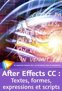 Les fondamentaux d’After Effects CC : 5. Textes, formes, expressions et scripts Possibilités avancées de créations graphiques的图片2