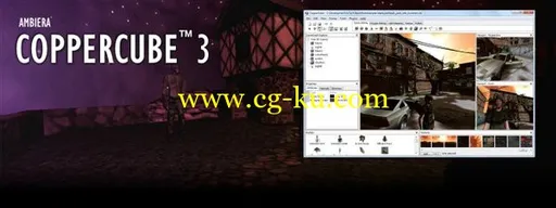 Ambiera CopperCube 4.5.1 Professional Edition 图形化3D场景编辑器的图片2