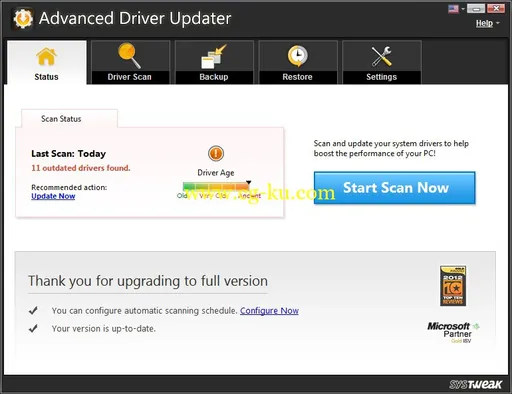 SysTweak Advanced Driver Updater 2.7.1086.16531 Multilanguage的图片1