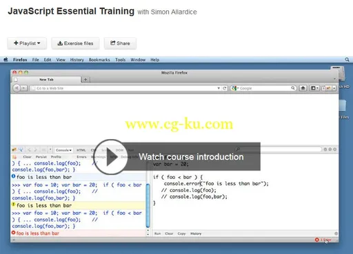 JavaScript Essential Training |  Javascript基础教程的图片2