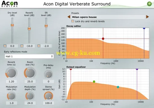 Acon Digital Verberate Surround 1.0.8 Win/Mac的图片1