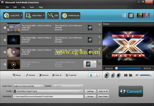 Aiseesoft Total Media Converter Platinum 7.1.38的图片1