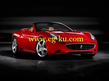 Ferrari California 法拉利California跑车模型的图片1