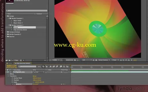 After Effects Apprentice 08: Nesting and Precomposing的图片4