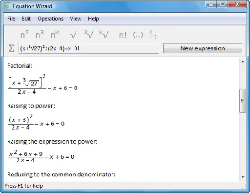 Equation Wizard 1.21的图片1