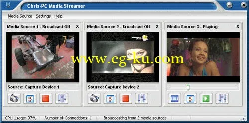 ChrisPC Media Streamer 1.60的图片1