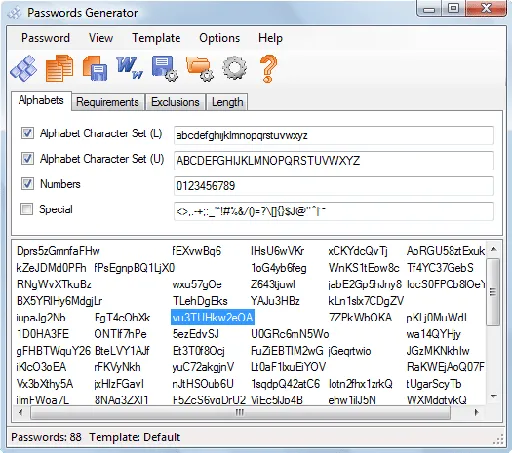 MIKLSOFT Passwords Generator 3.27的图片1