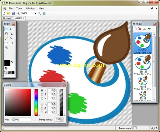 MIKLSOFT M Icon Editor 2.15的图片1