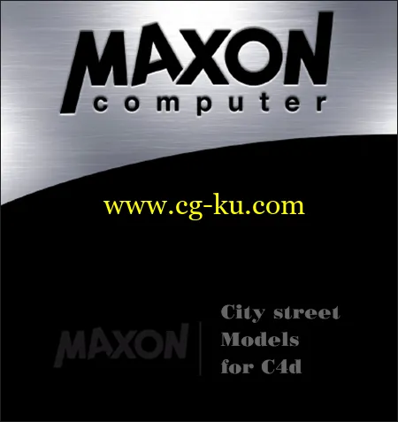 Maxon – City street models for C4d的图片1