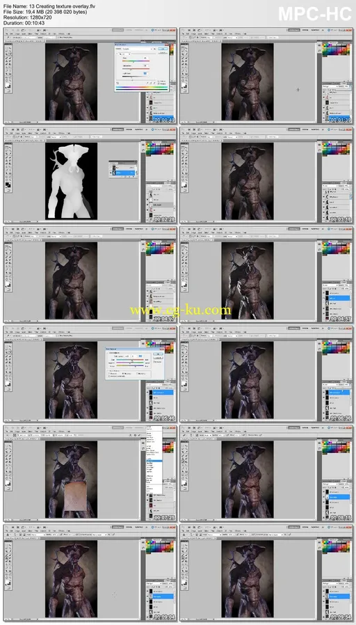 Dixxl Tuxxs – Rendering Monster Assets in KeyShot and Photoshop的图片2