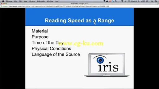 Iris Reading – Speed Reading Mastery Course的图片1