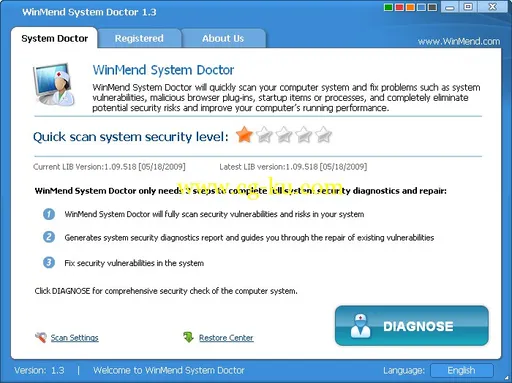 WinMend System Doctor 2.1.0 Multilingual的图片1