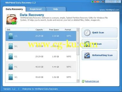 WinMend Data Recovery 1.6.0 Multilingual的图片1