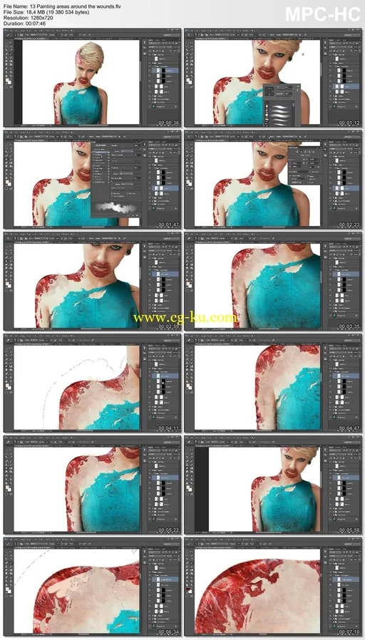 Dixxl Tuxxs – Zombie Photo Manipulation Techniques in Photoshop的图片2