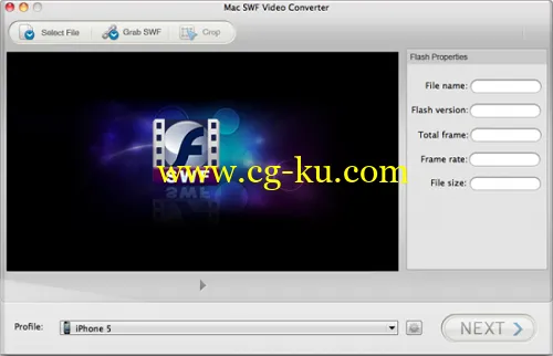 Doremisoft SWF Video Converter 2.4.6 (Mac OS X)的图片1