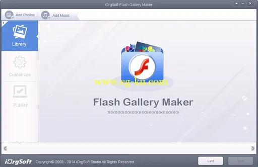 iOrgSoft Flash Gallery Maker 1.0.1的图片1