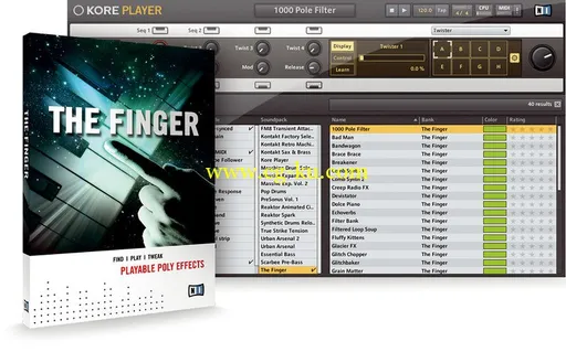 Native Instruments The Finger R2 v1.3.0 Update MacOSX的图片1