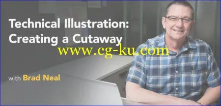 Lynda – Technical Illustration: Creating a Cutaway的图片1