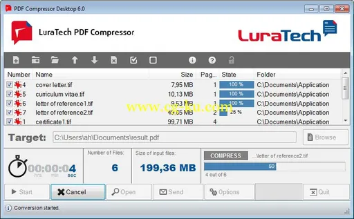 LuraTech PDF Compressor Desktop 6.2.0.4的图片1