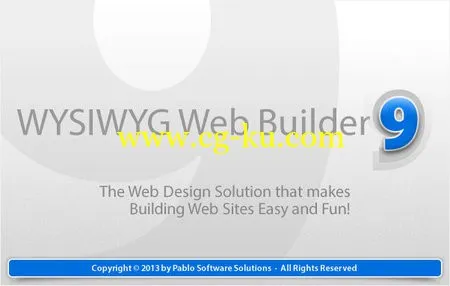 WYSIWYG Web Builder 9.0 网页制作的图片1