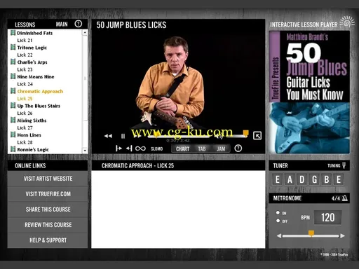 Truefire – Matt Brandt’s 50 Jump Blues Licks You Must Know (2013)的图片3