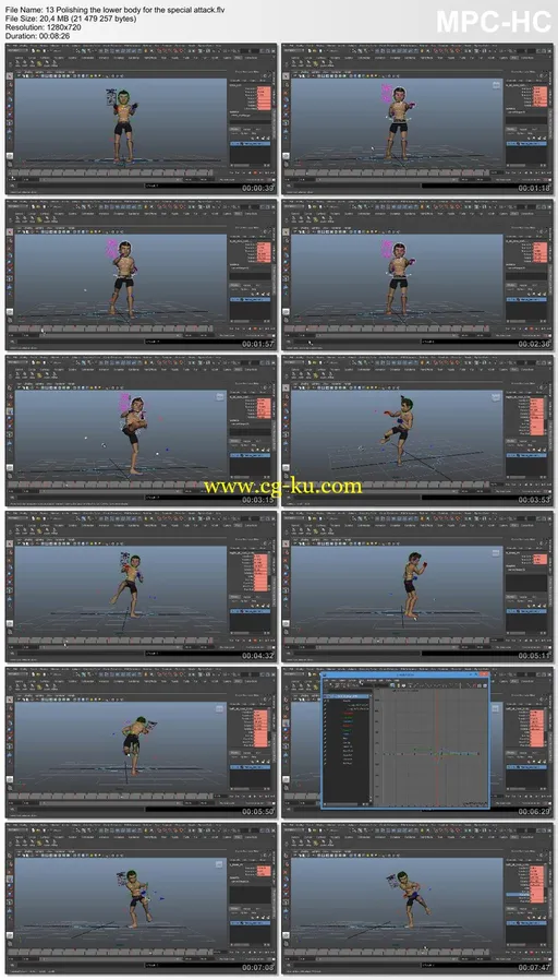 Dixxl Tuxxs – Creating Game Combat Animations in Maya的图片2