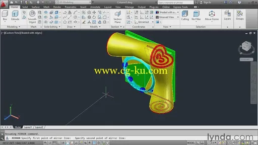 Up and Running with 3D in AutoCAD 2013的图片5