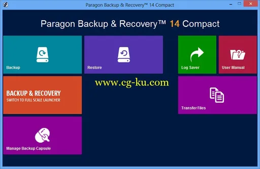 Paragon Backup and Recovery 14 Compact 10.1.21.287 x86/x64的图片1