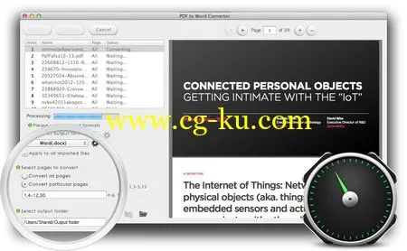 PDF to Word Converter for Mac 2.2.0的图片1