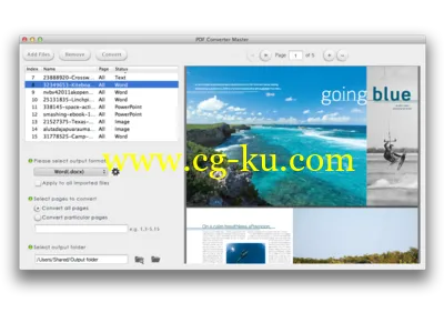 PDF Converter Master for Mac 2.2.0 PDF转换大师的图片1