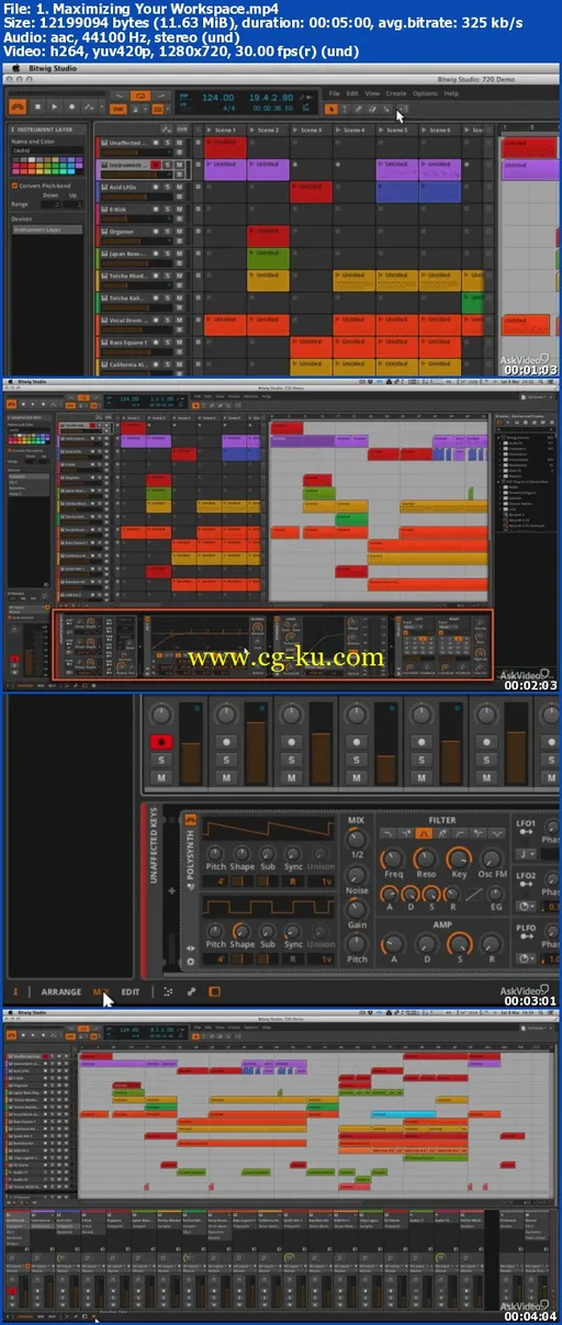 AskVideo – Bitwig Studio 102 Effects and Processing Explored的图片1