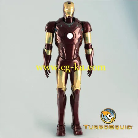 TurboSquid – Iron Man Rigged的图片1