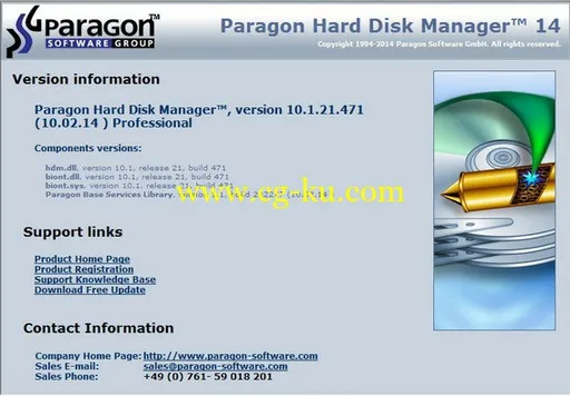 Paragon Hard Disk Manager 14 Professional 10.1.21.471 + Boot Media Builder的图片2