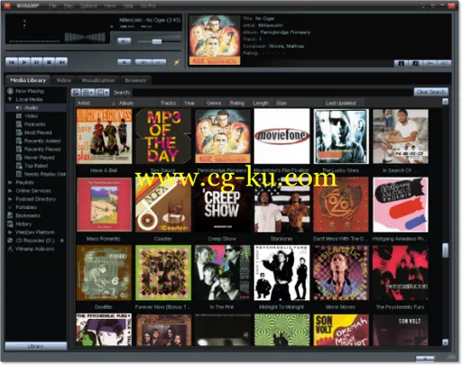 Winamp Pro 5.64 Build 3415 Multilanguage 音乐播放软件的图片2