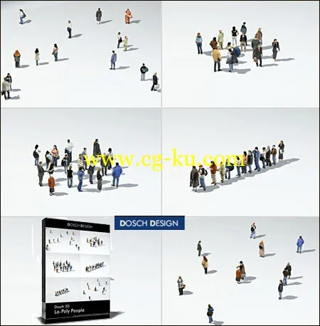 Dosch Design: Lo-Poly People的图片1