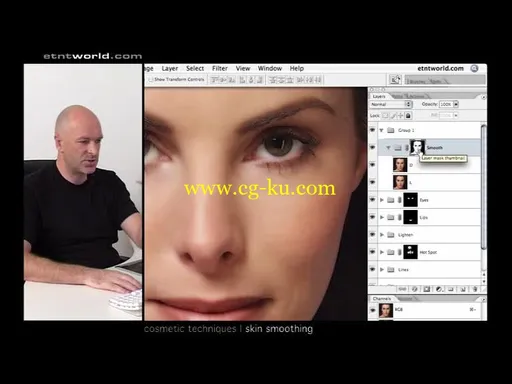 Guy Gowan – Photoshop Tutorial DVD – Cosmetic Techniques的图片3