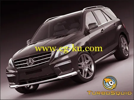 TurboSquid –  Mercedes ML63 AMG的图片1